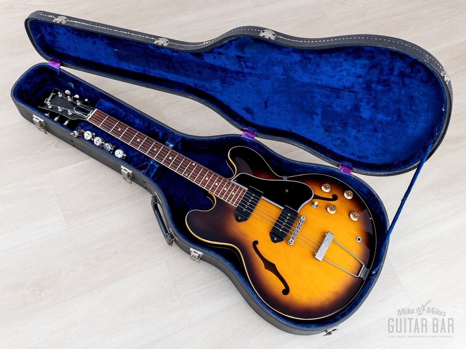 1959 Gibson ES-330 Vintage Hollowbody Guitar Sunburst, One Family Owned w/ Case