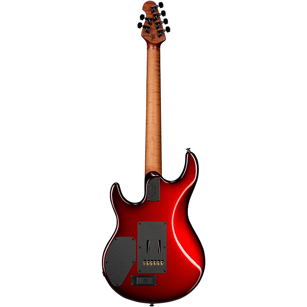 Ernie Ball Music Man Luke 4 SSS Electric Guitar Scoville Red