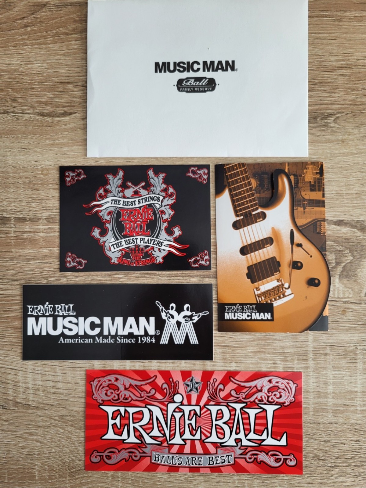Ernie Ball Music Man BFR6 John Petrucci Island Burst Koa Wood Top