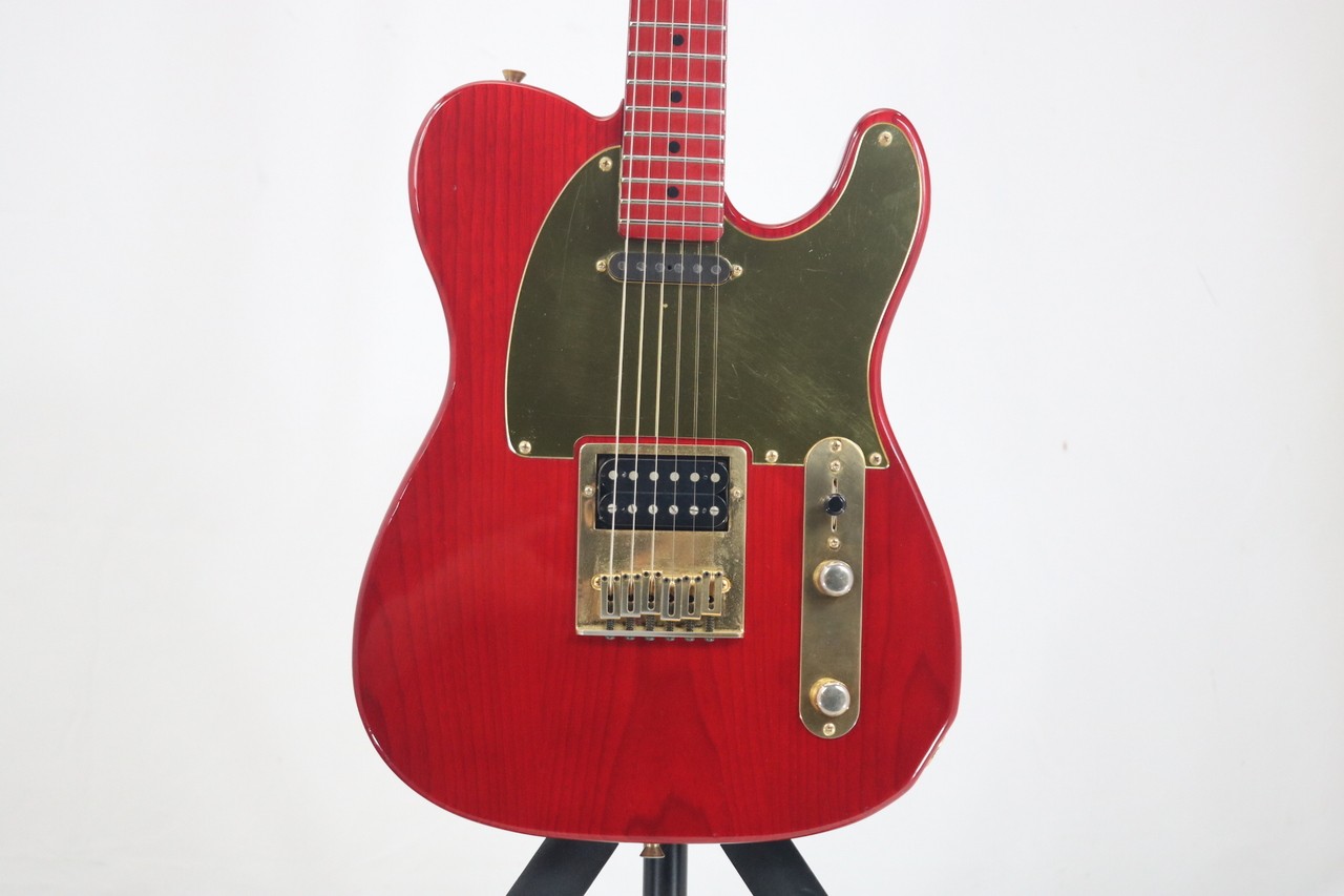 Bill Lawrence BKIM-60G Telecaster Guitar, Red, Used