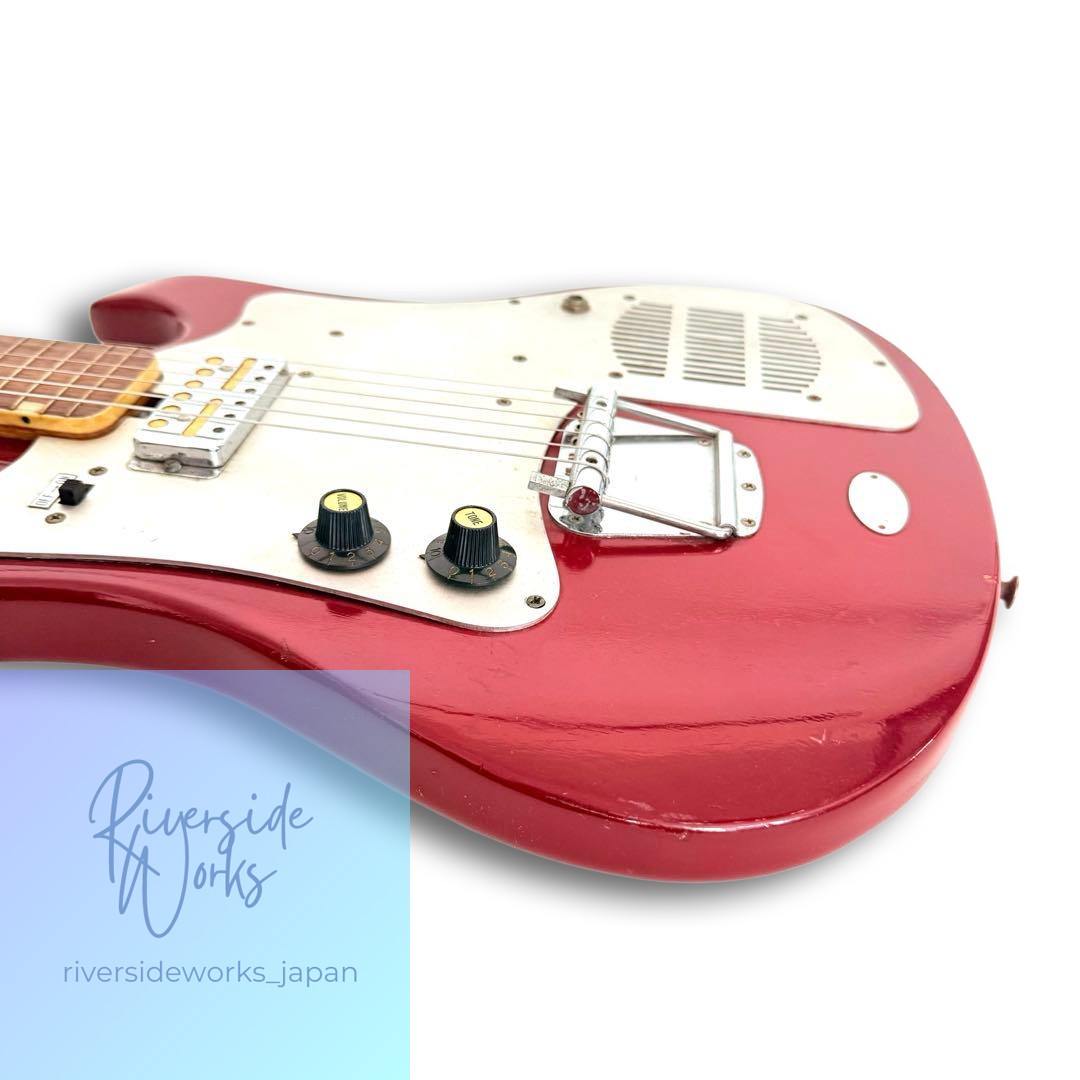 Serviced Teisco TRG-1 Electric Guitar with Built-in Amp