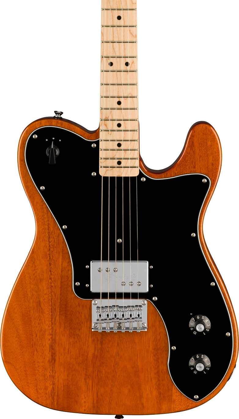 Squier Paranormal Esquire Deluxe Electric Guitar, Maple Fingerboard, Mocha