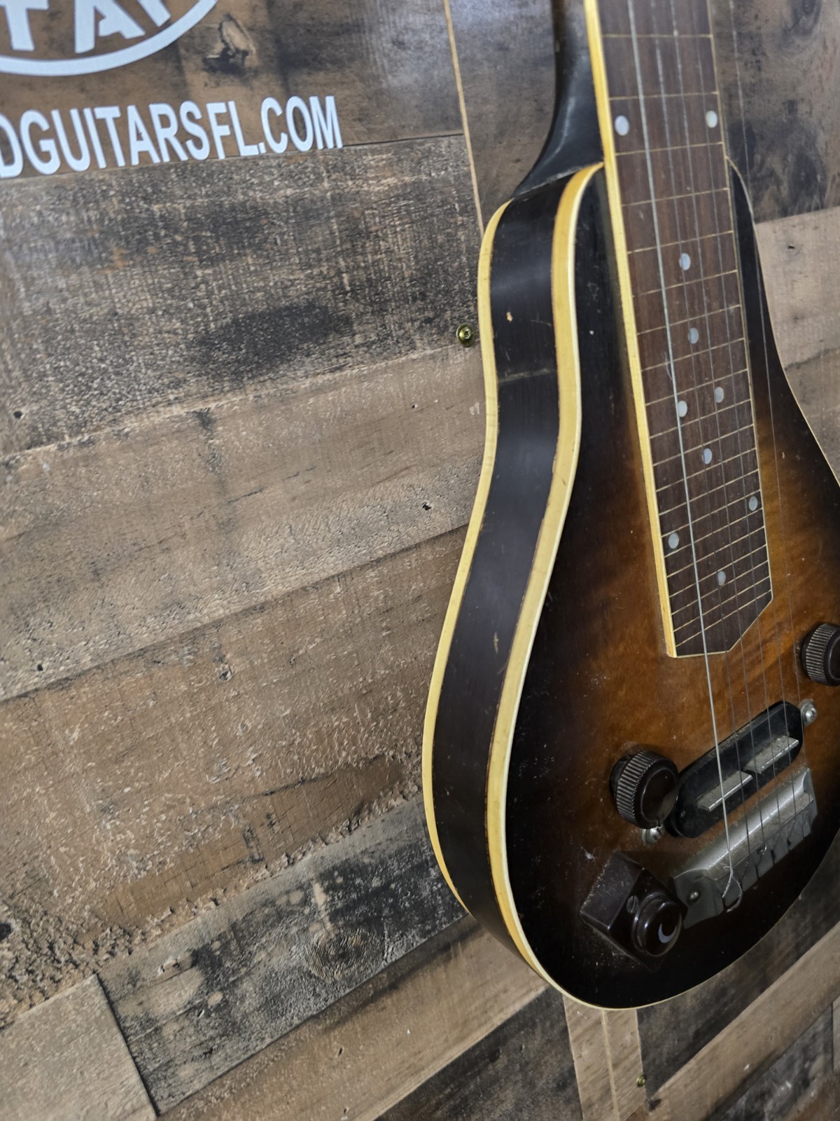 1930s Recording King by Gibson Roy Smeck AB104 Vintage Lap Steel W /Ohsc
