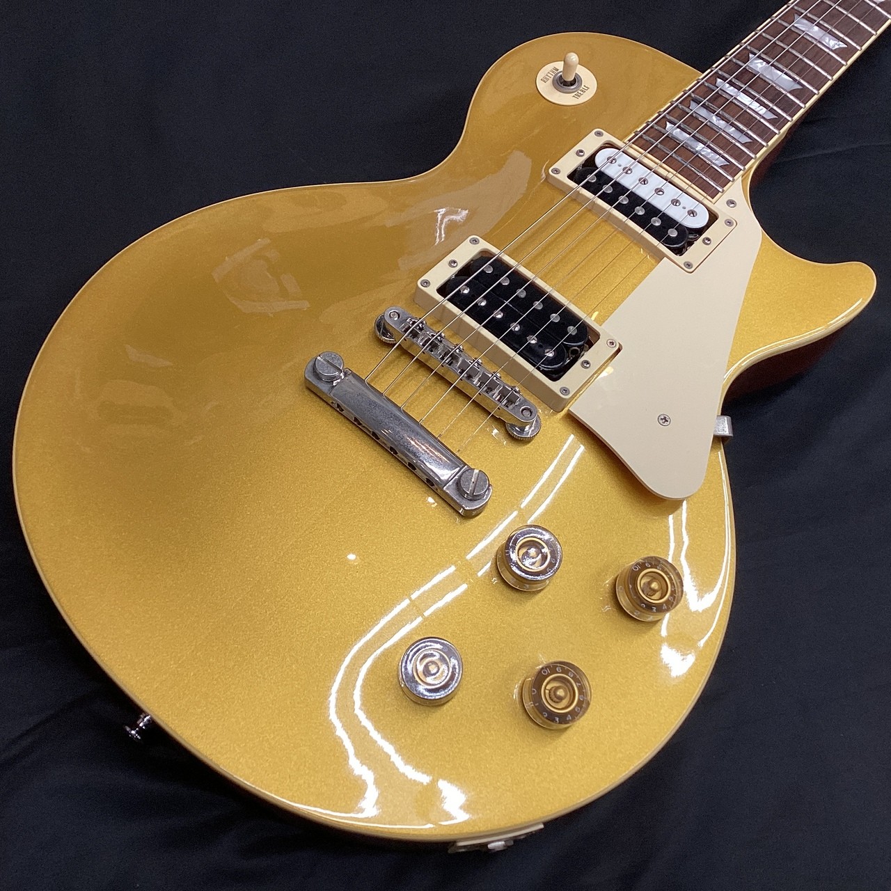 Orville LPS75 Gold Made in Japan Les Paul Standard Type Electric Used