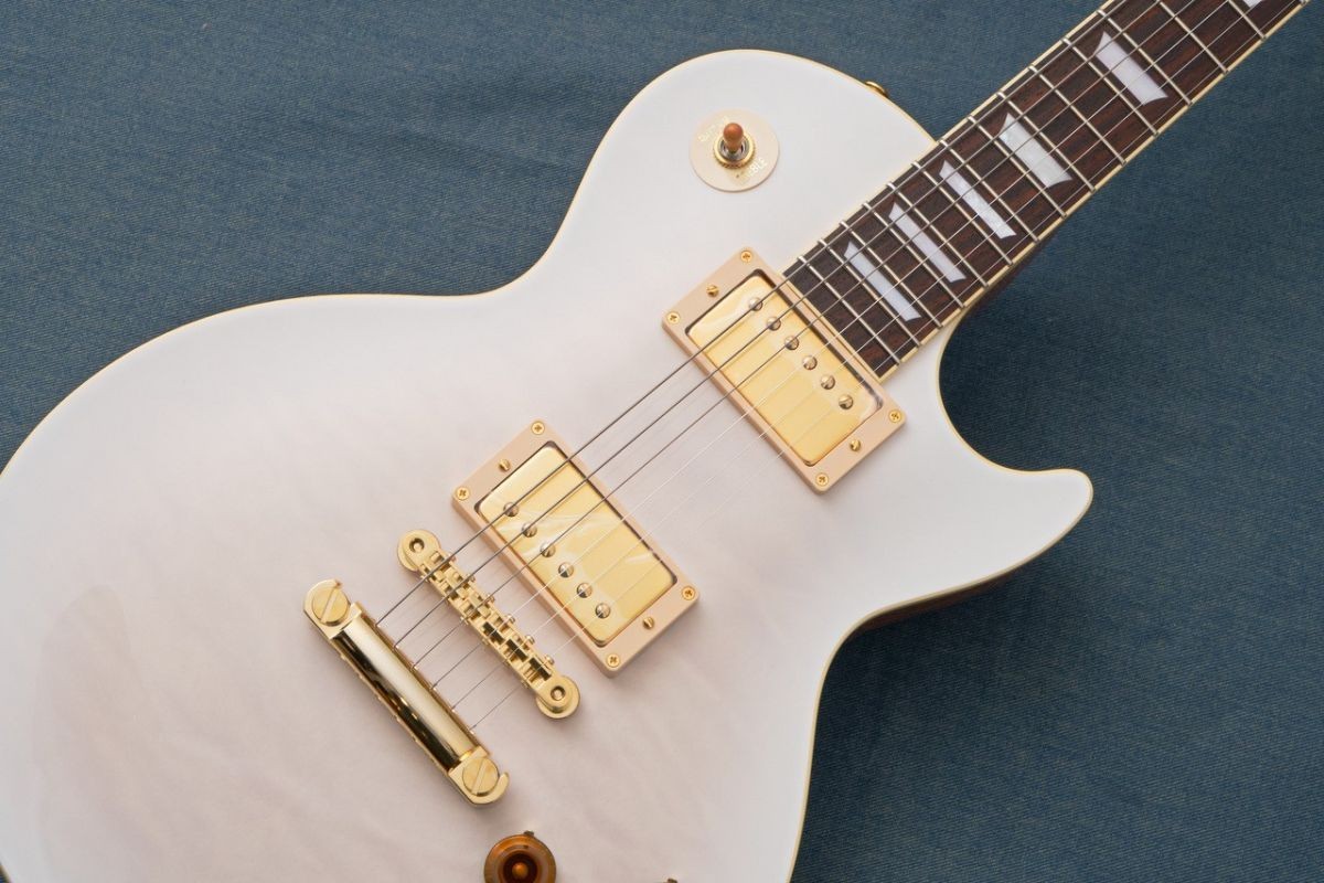 Tokai / LS-101Q-CM1 -See-Through White Burst- Custom Color/Limited model