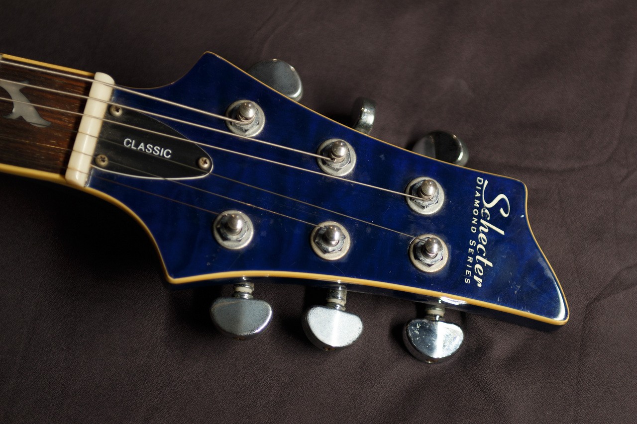 SCHECTER C-1 Classic “See-Thru Blue” (no260713)