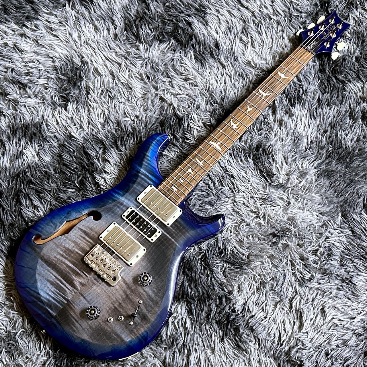 Paul Reed Smith (prs) S2 Special SEMI-HOLLOW Faded Gray Black Blue Burst Used El