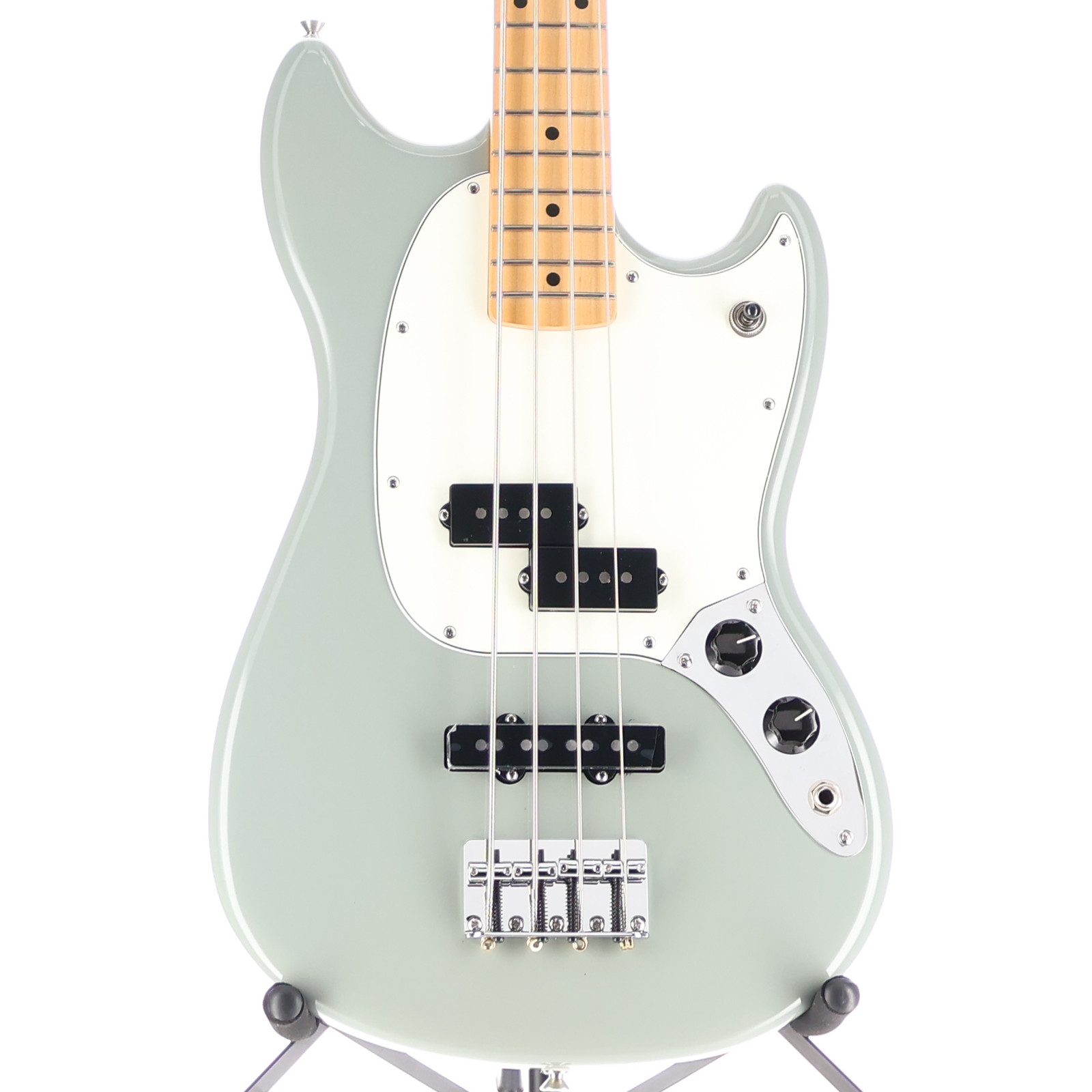 Fender Player II Mustang Bass PJ, Maple Fingerboard, Cactus Gray (A11) (60426)