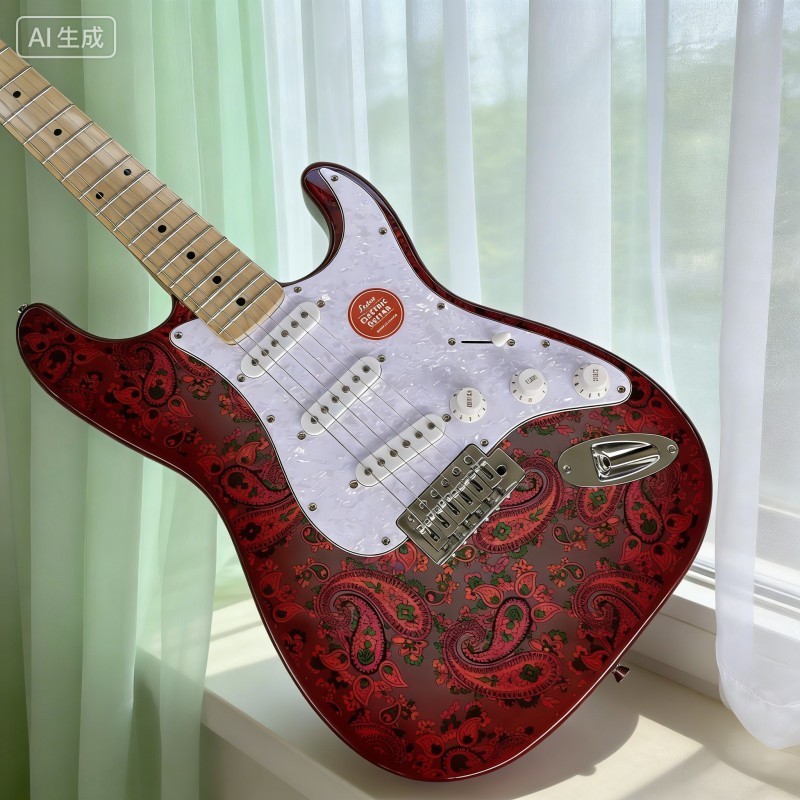Factory electric guitar,maple neck,maple fingerboard for beginners fast ship