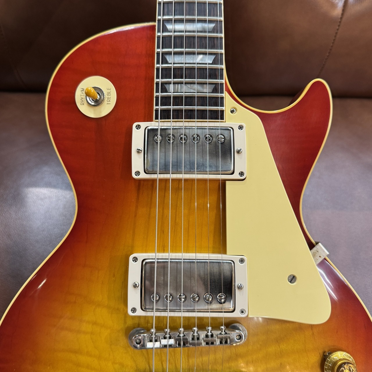 Gibson Custom Shop Real Top Grain 1959 Les Paul Standard Reissue VOS Washed Cher