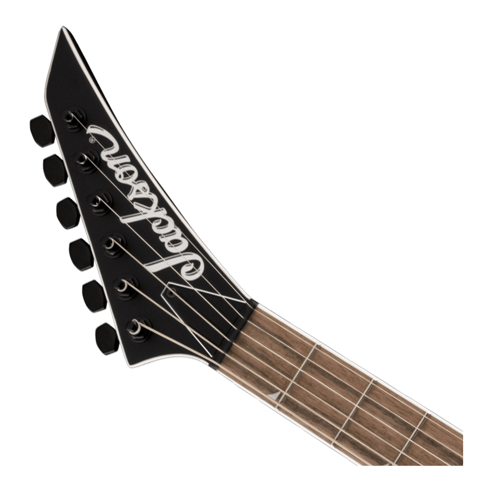 Used Jackson X Series Soloist SLA6 DX Baritone – Satin Black w/ Laurel FB