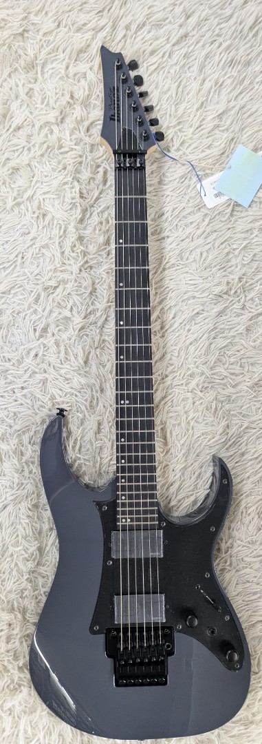 Ibanez RG Prestige Series Electric Guitar w/Case, Gray Metallic, RGR5130GRM