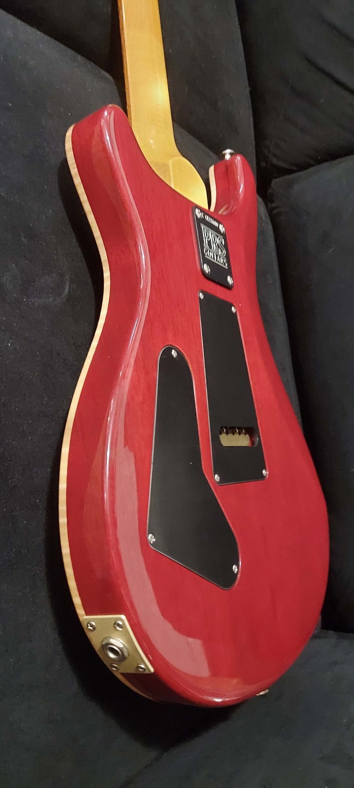 Paul Reed Smith PRS CE 24 2002 Tiger Flame USA 5-Way Rotary Original Coffin Case