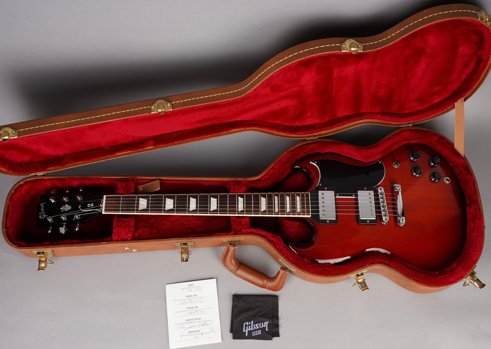 Gibson SG Standard – 2017 – Dark Cherry Burst w/OHSC