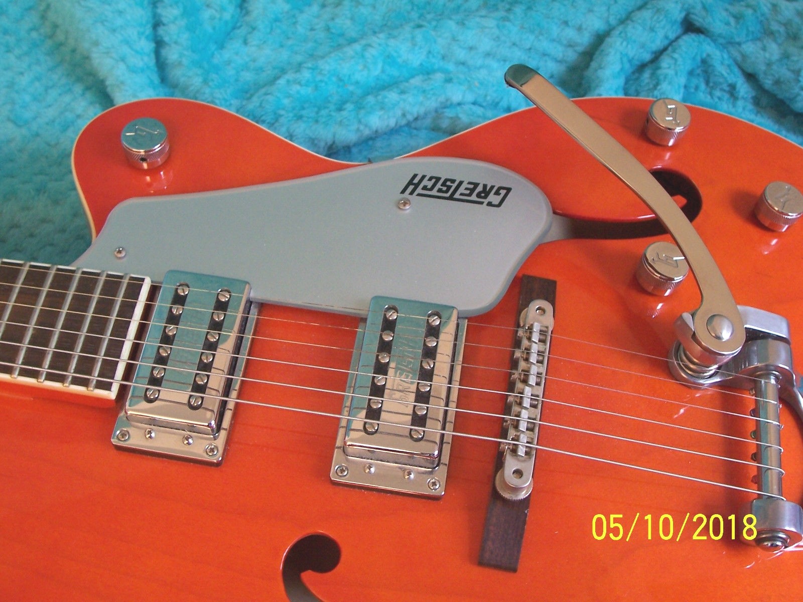 2008 Gretsch G5120 Orange Electromatic 125th anniversary Electric guitar VGC