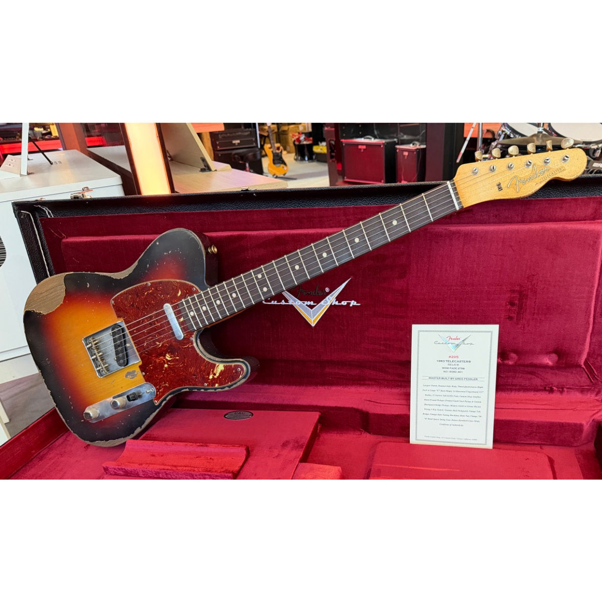 Fender Custom Shop Master Built By Greg Fessler #205 Bananas at Large Exclusive