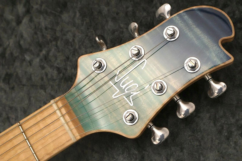 Sugi Custom Order DS496FM EX Grade Exotic Maple/HM/Ash Sandy Beach Blue #S250128