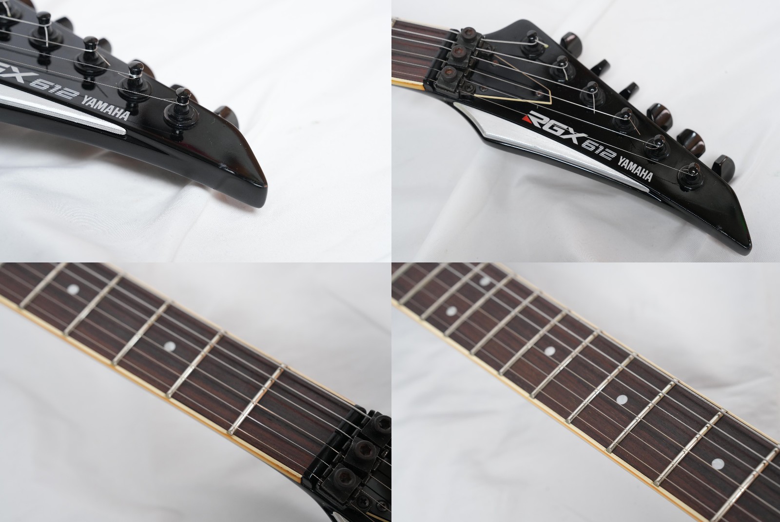 YAMAHA RGX612 BLACK 1980s Japanese-made SSH pickup hard rock guitar