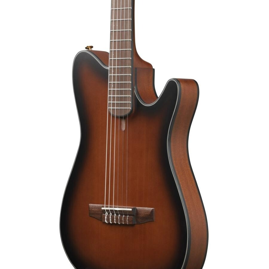 Ibanez FRH10N-BSF Nylon Electric Guitar Brown Sunburst Flat FR Hollow Body