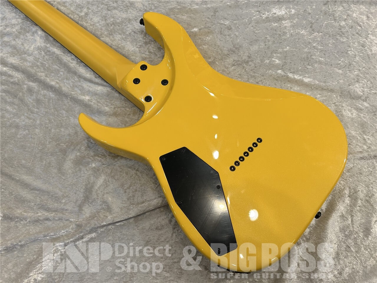 EDWARDS E-M-II-7 Yellow Metallic Electric Bass Used