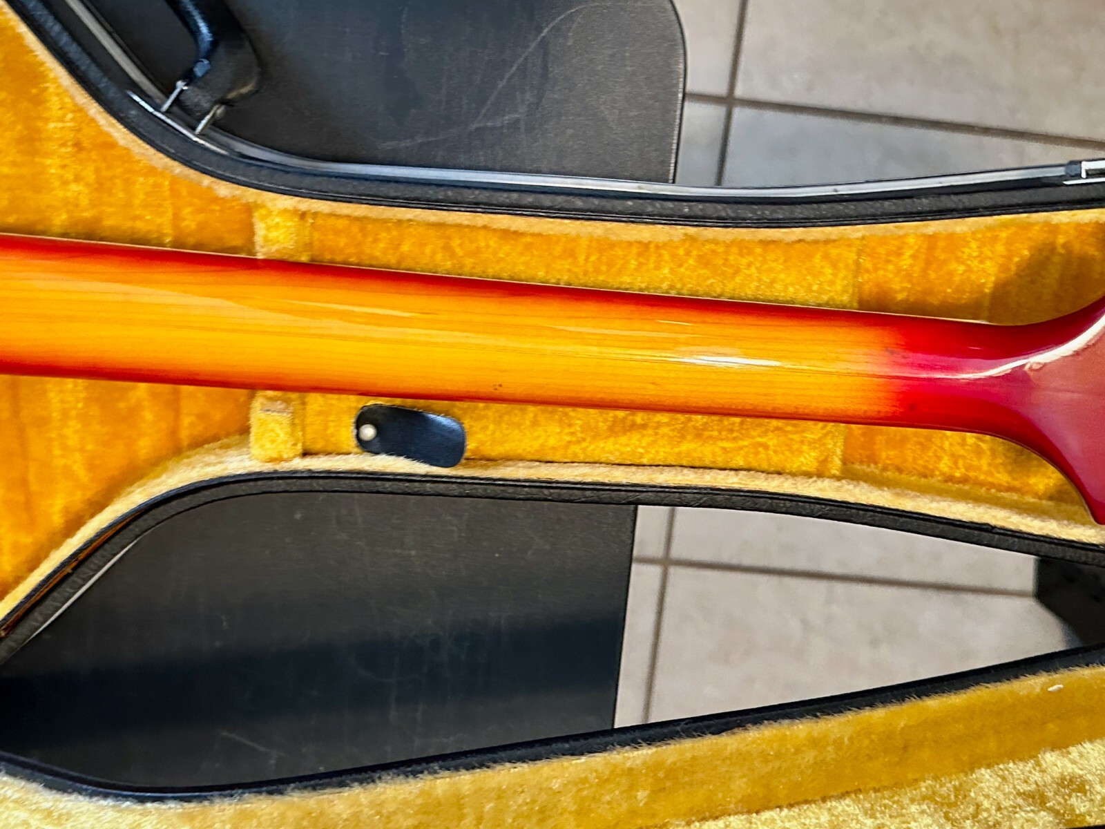 1970 Epiphone WILSHIRE Flame Thru Body!