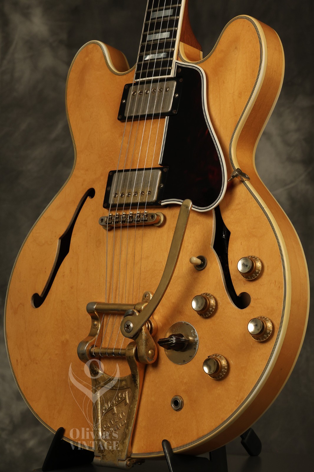 RARE original 1961 Gibson ES-355 TDN Natural/BLONDE
