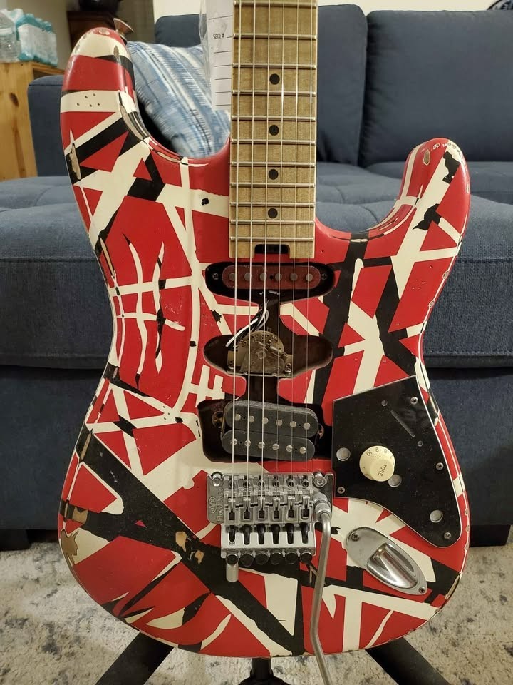 New EVH Frankie Relic Electric Guitar 2021 Authentic Van Halen Guitar