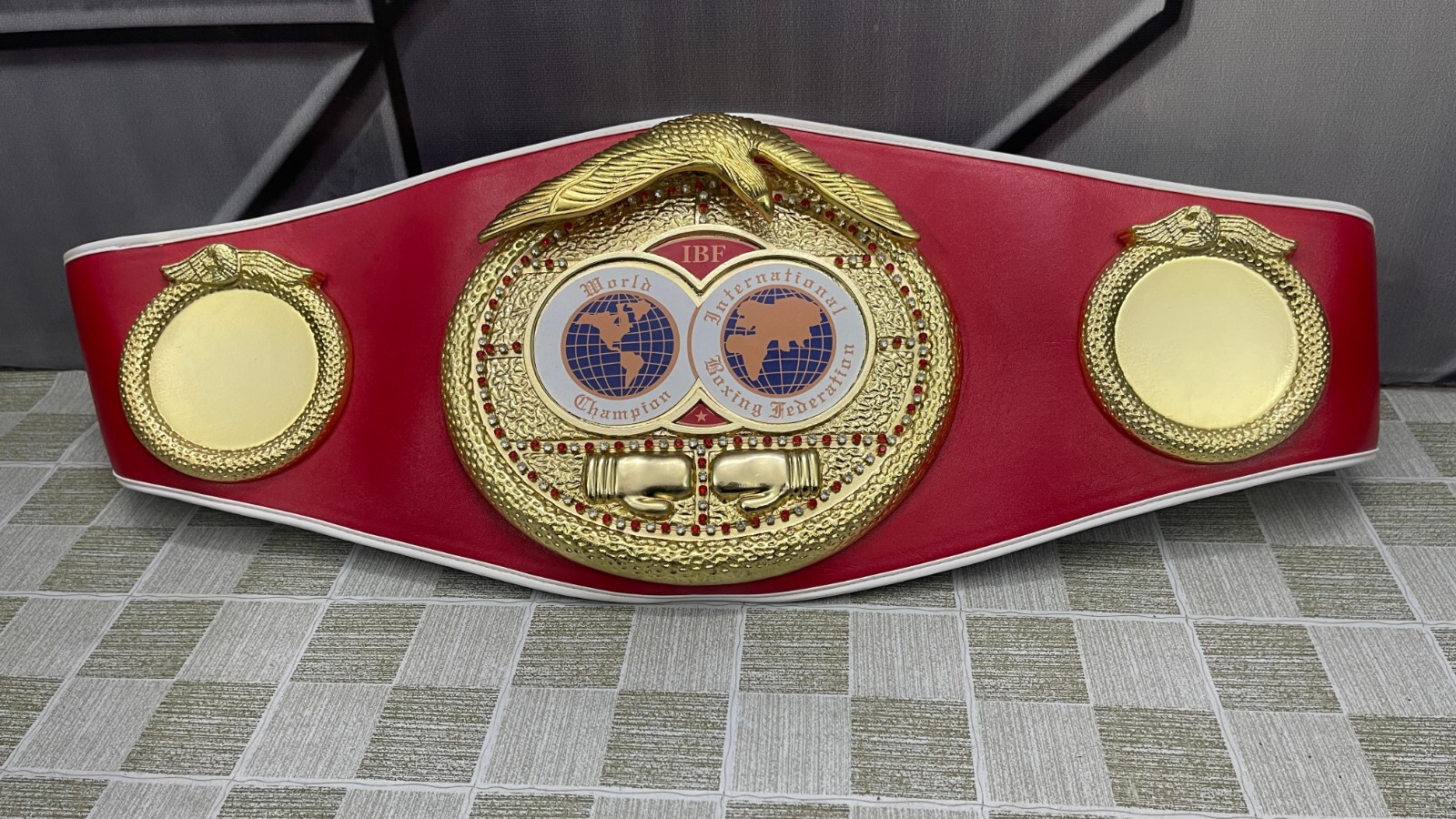 WORLD REPLICA BOXING SET OF 5 BELTS WBA,IBO,WBC,IBF,& WBO ADULT SIZE TITLE
