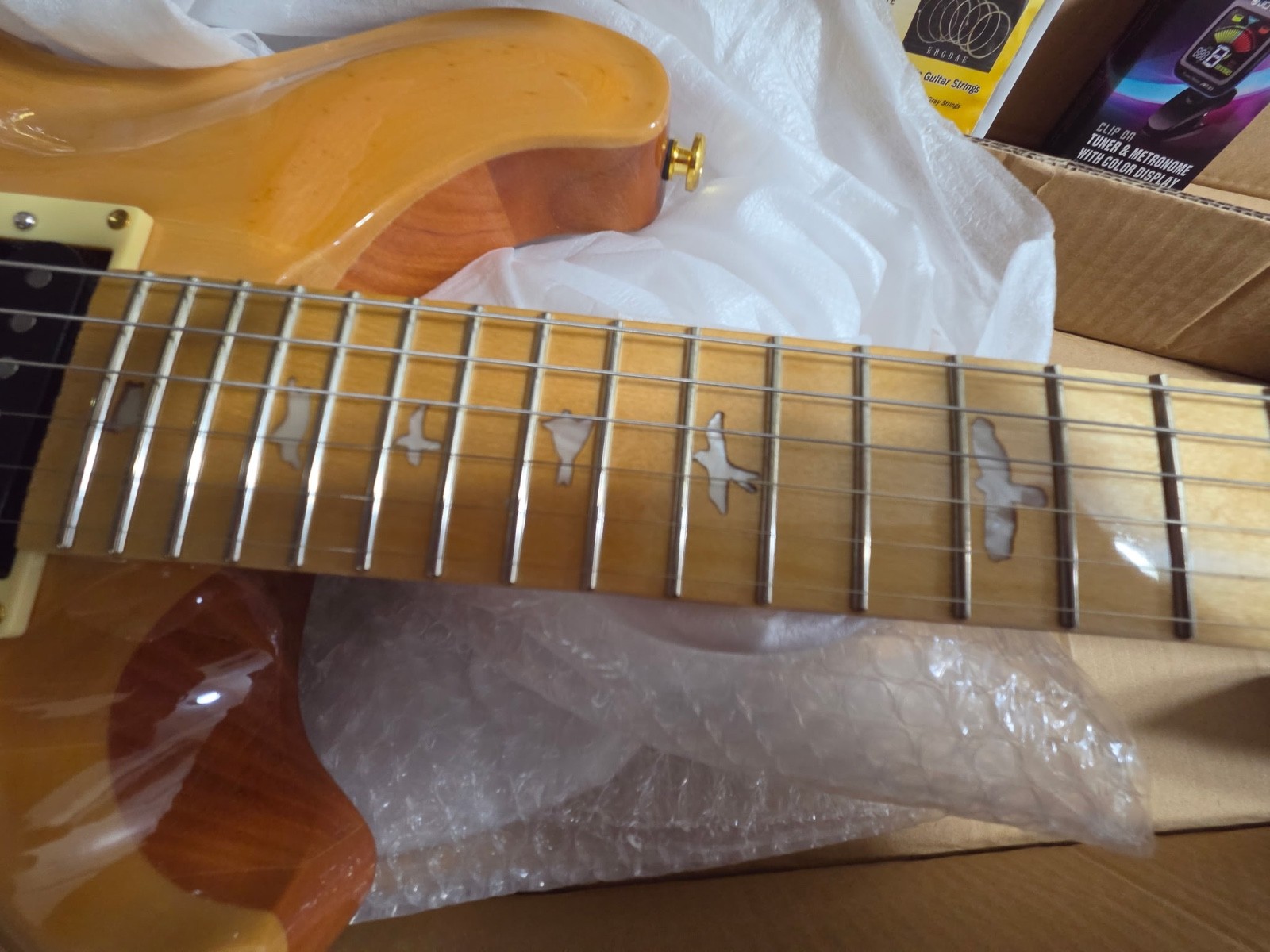Electric Guitar-Mahogany Body Maple Fretboard 6-String H-H Pickups Freakin Beaut