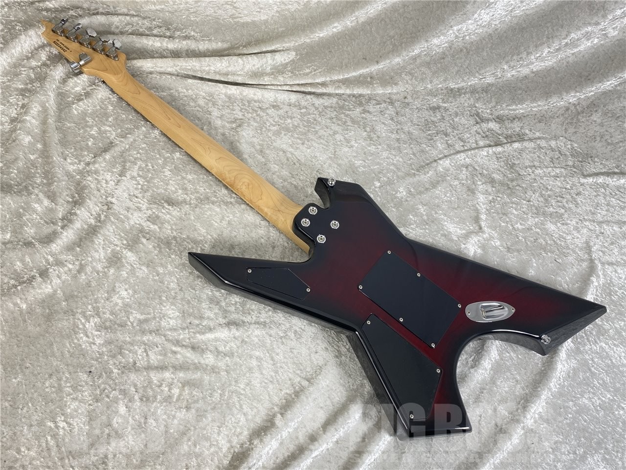 Killer KG-Exploder II Flame Top Wine Red Electric Guitar w/ Case and Accessories