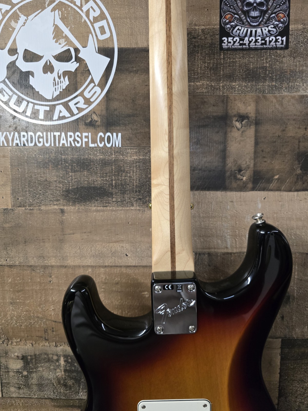 2018 Fender American performer Stratocaster HSS Three Color Sunburst W/ Ohsc