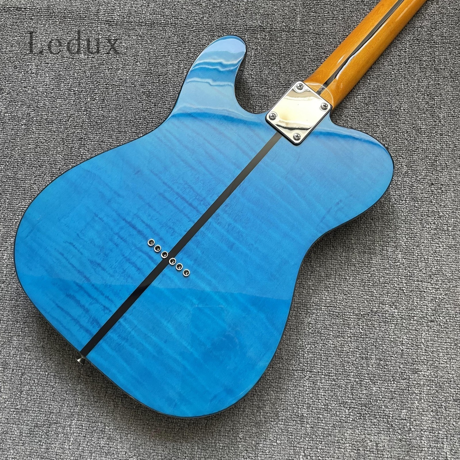 Flame Maple TopTL Electric Guitar Chrome Part 2S Pickups Mad Cat Maple Fretboard