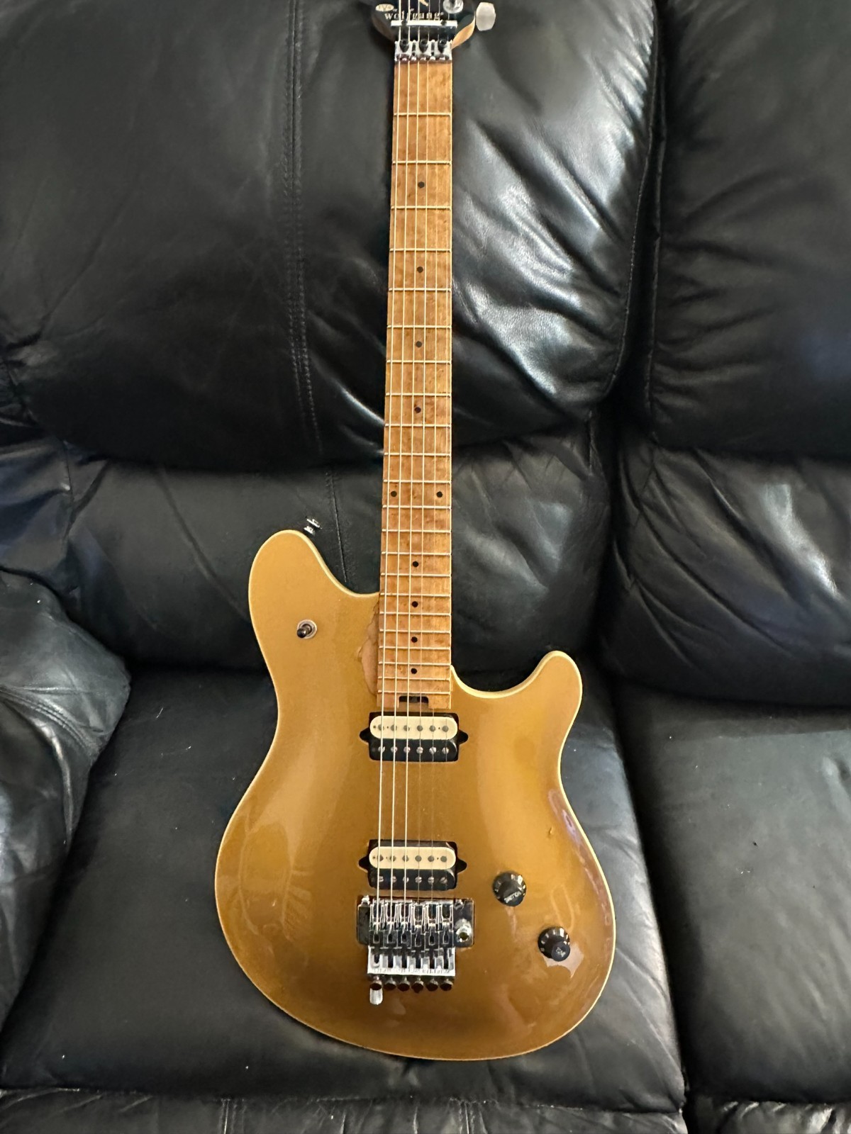 Peavey Wolfgang Eddie Van Halen Signature Floyd 1997 Goldtop and case!