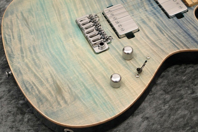 Sugi Custom Order DS496FM EX Grade Exotic Maple/HM/Ash Sandy Beach Blue #S250128