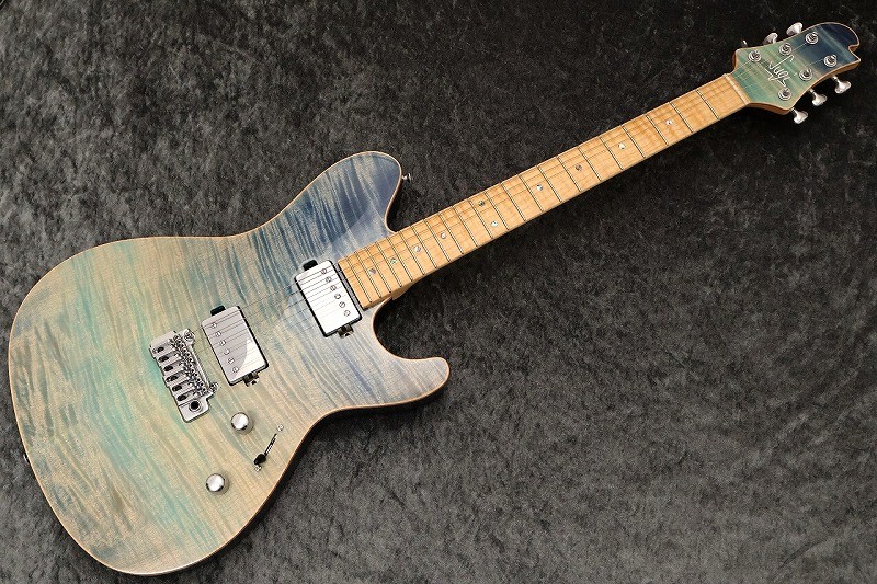 Sugi Custom Order DS496FM EX Grade Exotic Maple/HM/Ash Sandy Beach Blue #S250128