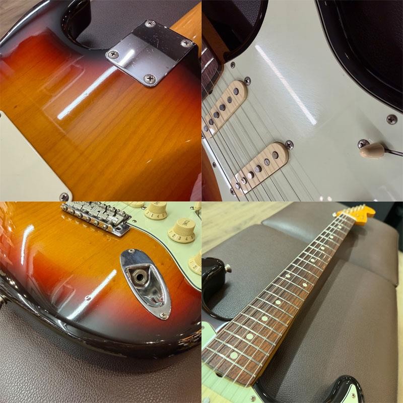 Used St62-70Tx 3-Tone Sunburst Sn.O068570 Fender Japan Slightly No.RG1855