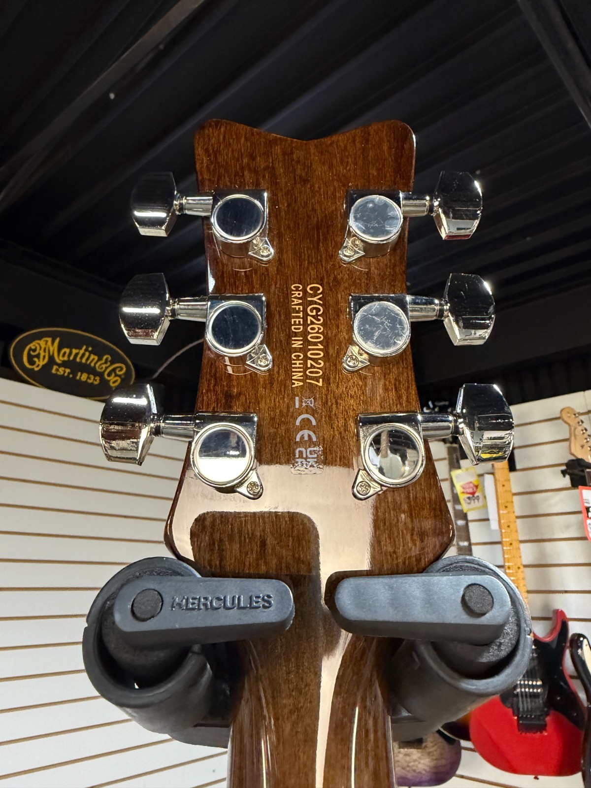 Gretsch Electromatic Jet Baritone – Imperial Stain Electric Guitar PLEK*D #207