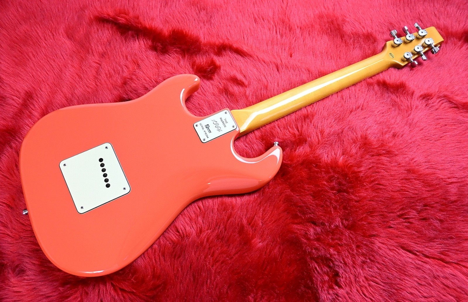 Burns Hank Marvin Signature The Marvin 1964 Fiesta Red Used Alder w/Hard Case