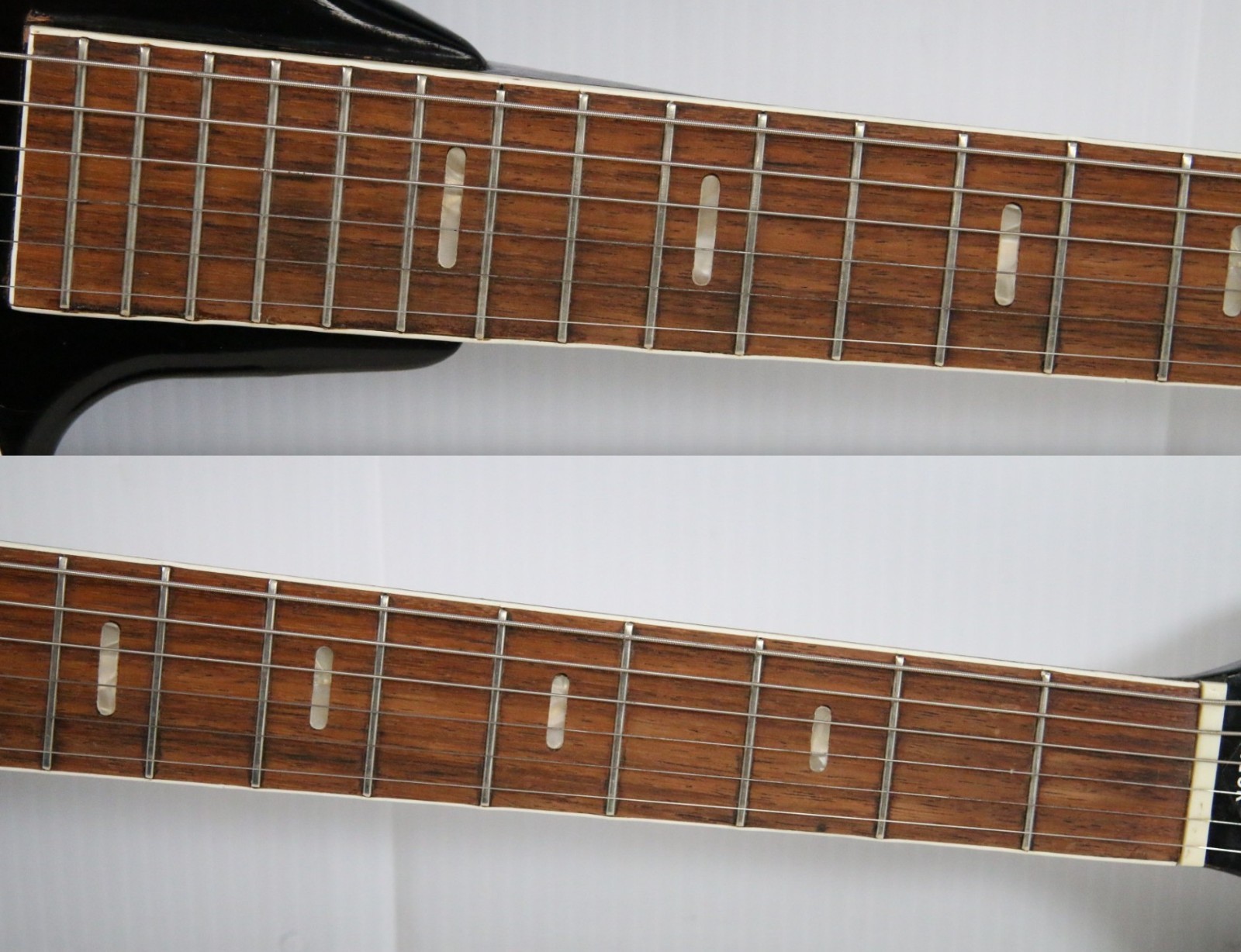 1960s Teisco WG-2L Electric Guitar Japan Sunburst (Needs Work) – Free Shipping