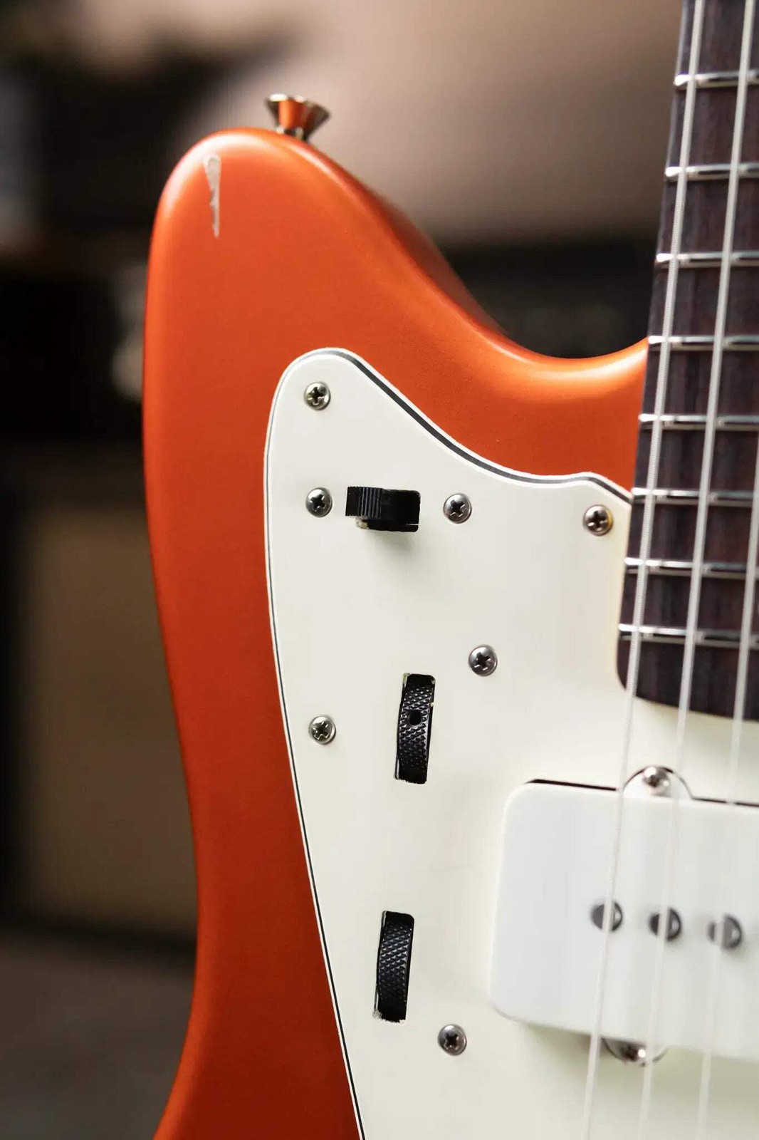 Nash JM-63 Electric Guitar – Candy Tangerine with Hardshell Case