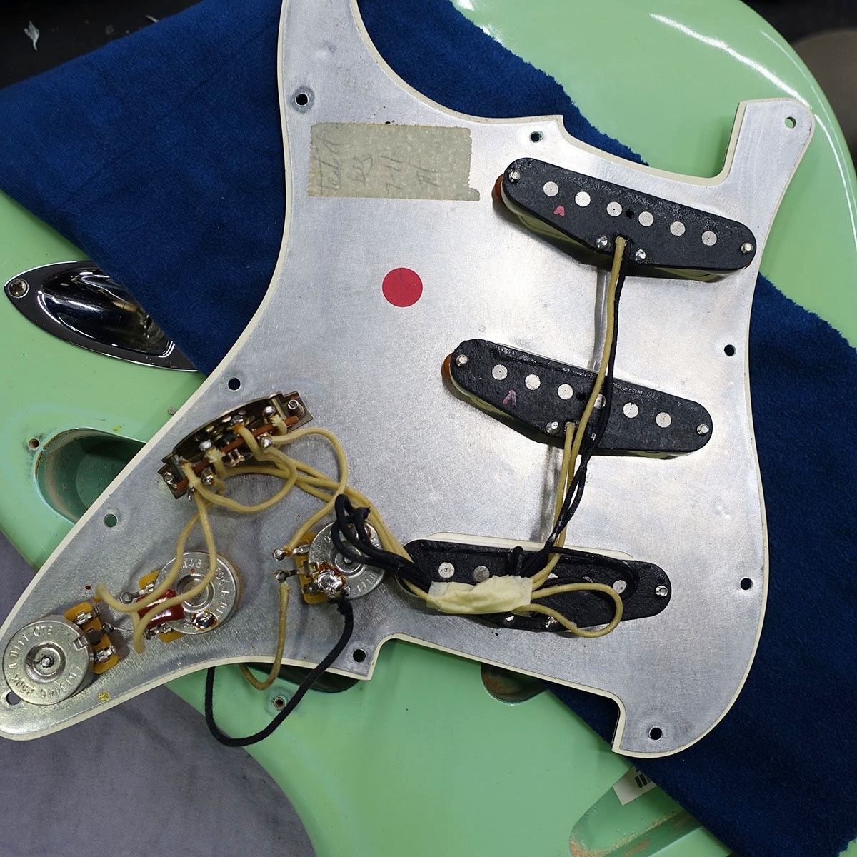 Fender American Vintage 62 Stratocaster Thin Lacquer Surf Green Used [AUTH]