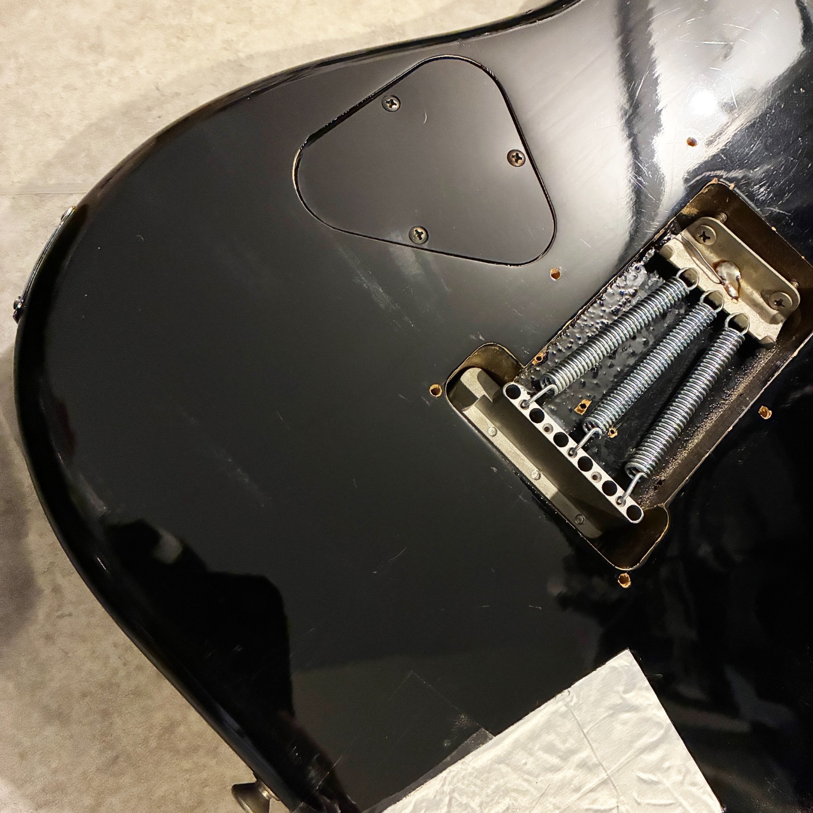 YAMAHA STH400R Black DiMarzio Punk Rock Metal Vintage Rare Guitar 1984 MIJ Japan