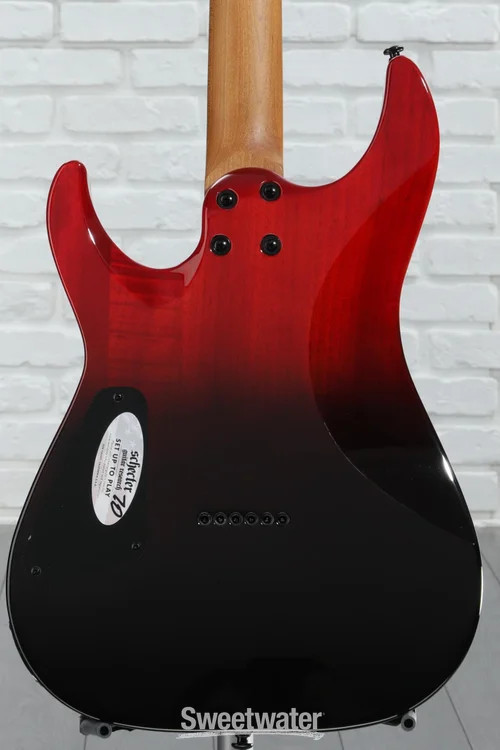 Schecter C-1 Standard Electric Guitar – Blood Burst