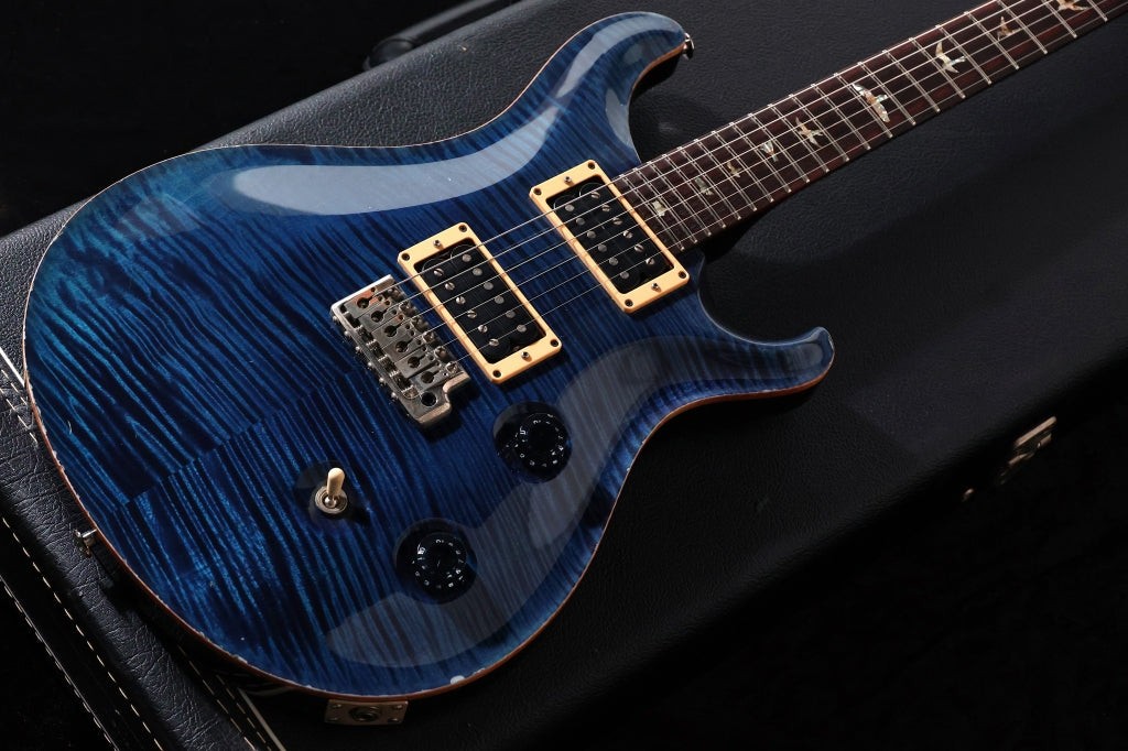 Paul Reed Smith (PRS) 2008 Custom 24 10-Top Whale Blue Wide Thin Neck [8 131547]
