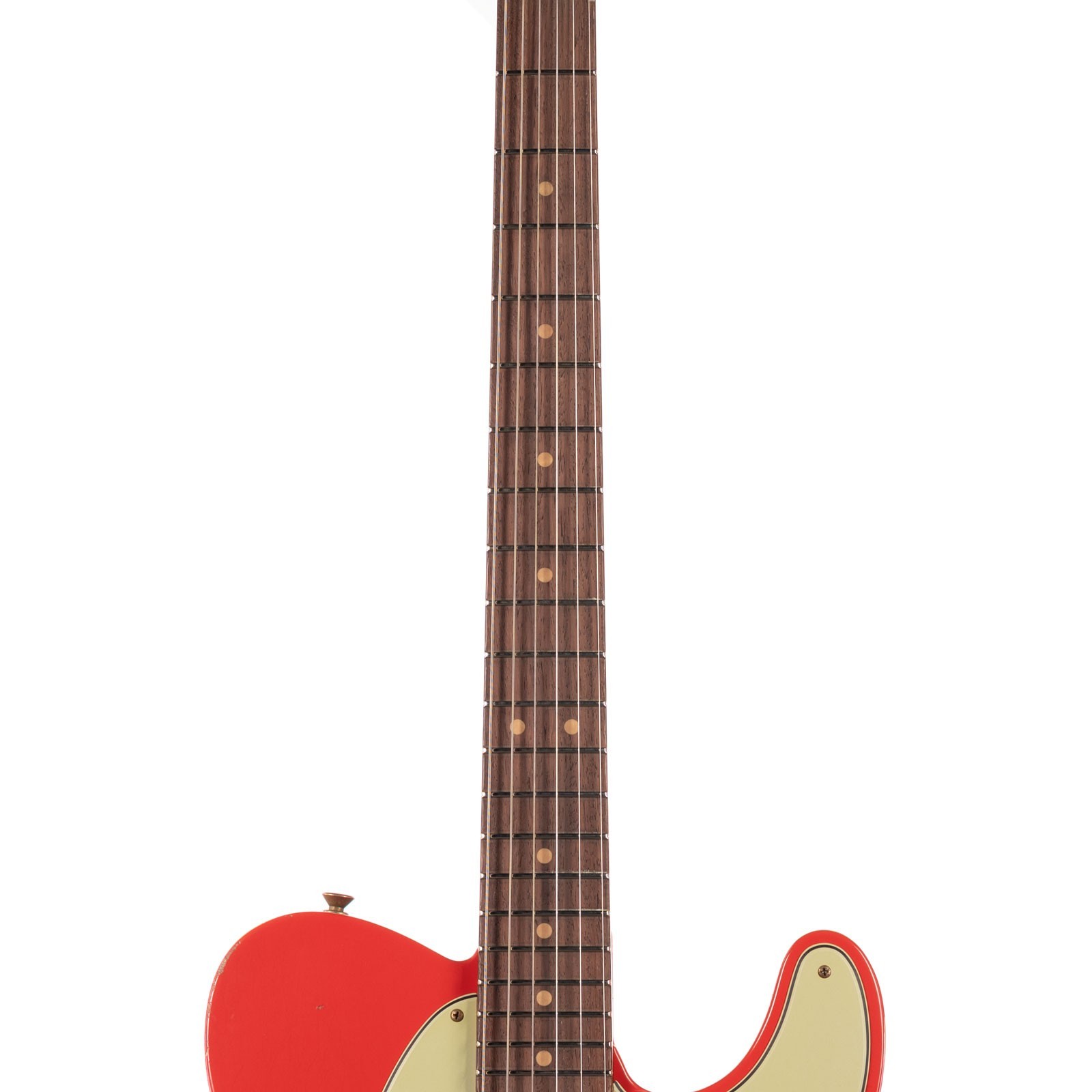 Fender Custom Shop 1963 Telecaster Relic Aged Fiesta Red (218)