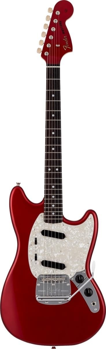 Fender Made in Japan Traditional 70s Mustang Candy Apple Red Electric Guitar NEW