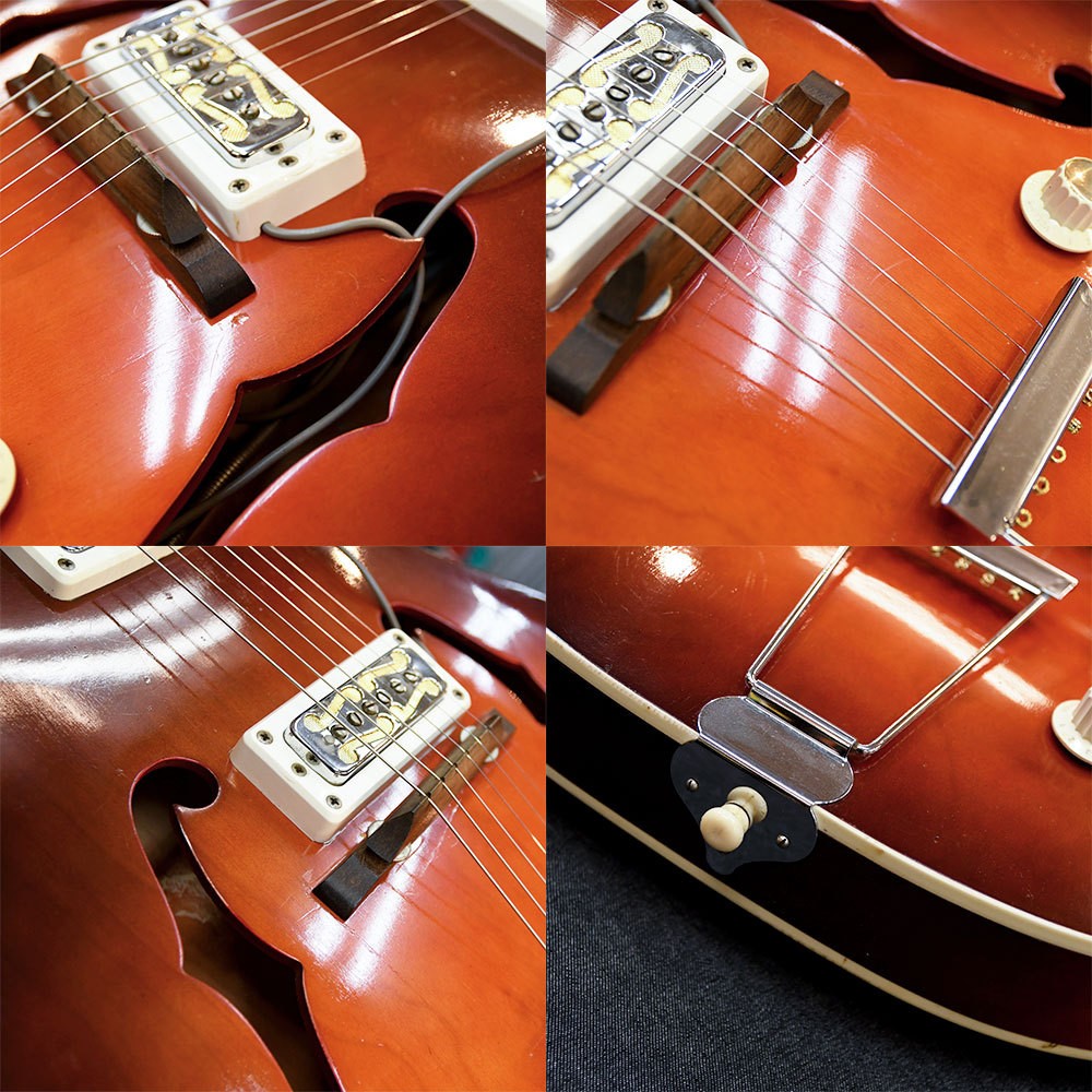 Harmony H54/1 Rocket Electric Guitar Hard Case Used