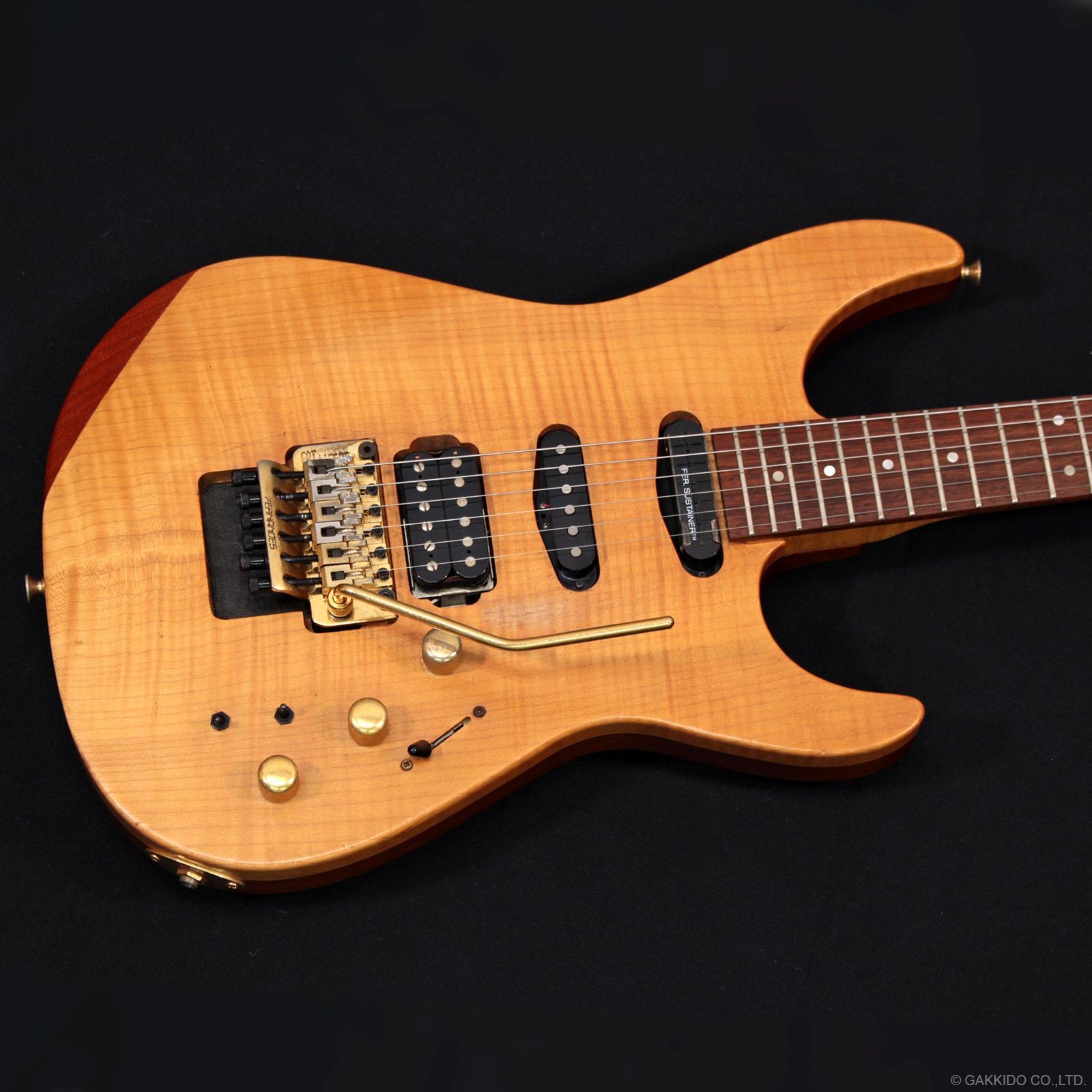 Fernandes FR-150S Style Electric Guitar Sustainer SSH MIJ Tremolo With Gig Bag