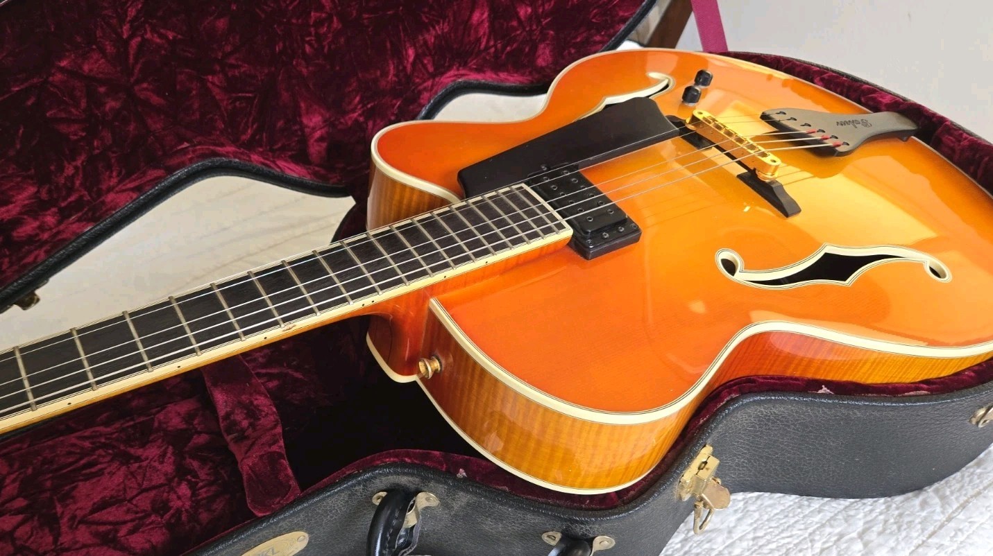 Rare Nelson Palen Handcrafted Jazz Archtop Guitar 2004 Serial 33 TKL Case