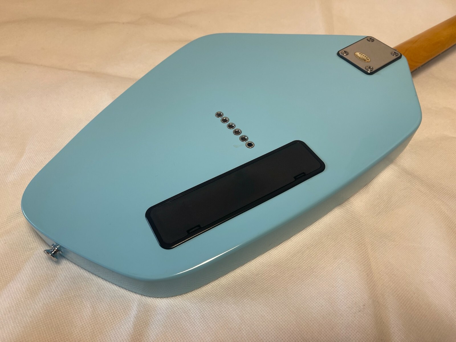 VOX APACHE-2 Phantom Guitar Sonic Blue Built-in Speaker Battery Drive